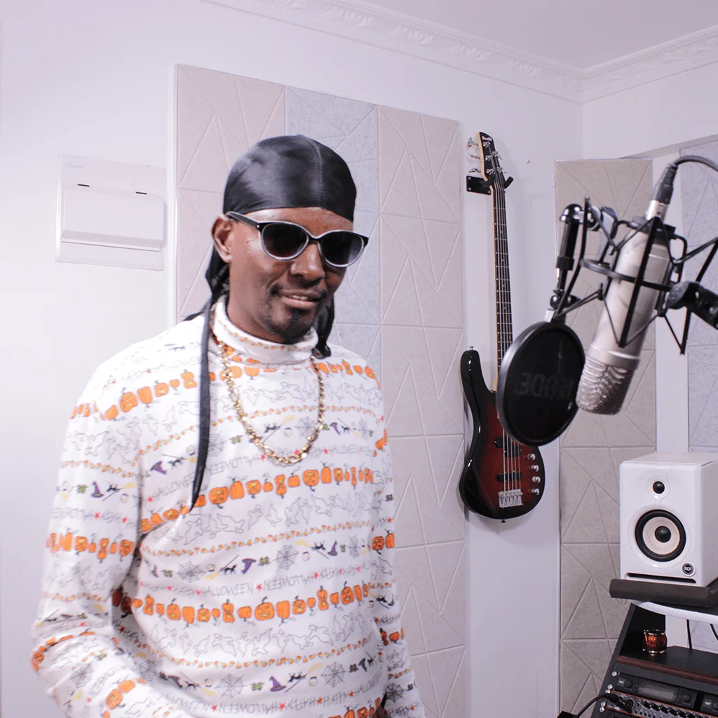 Jose Katumbide, Mukurugusology, audio recording studios, Bass Guitar, Studio Monitors, Studio Desk